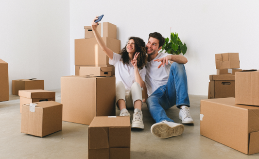 Sustainable Packaging for moving house