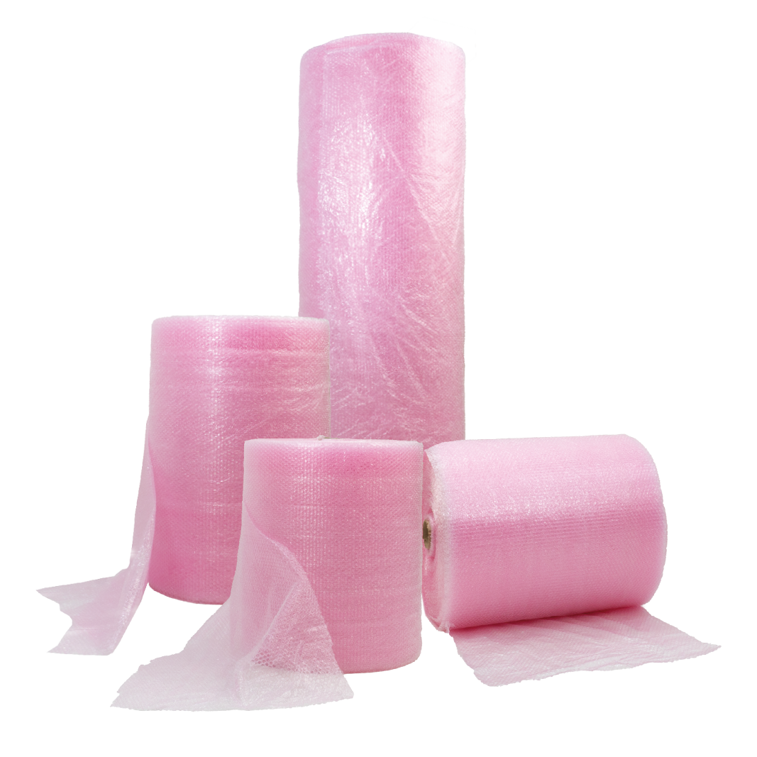 Anti Static Pink Bubble Wrap
