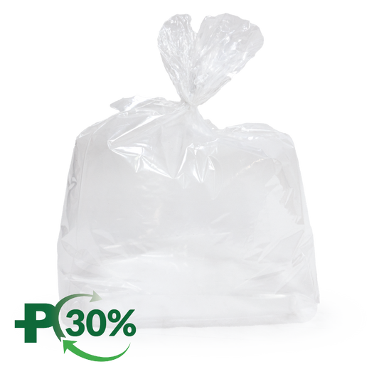 Clear Refuse Sack (Galaxy Bag) virgin grade 180g