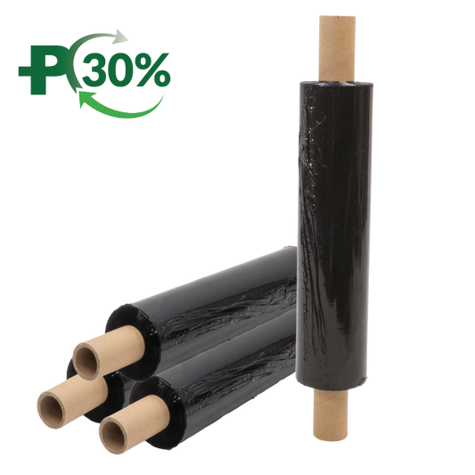 Black Handwrap, 20 Micron, Cast, Extended Core