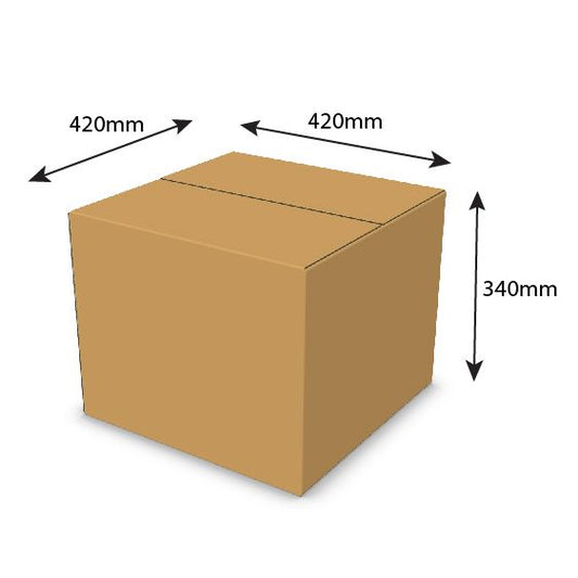 Double Wall Cardboard Box, Plain, 0201