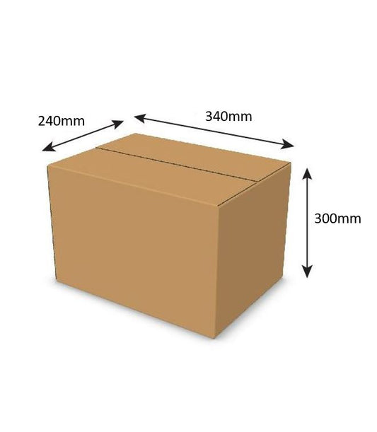 Single Wall Cardboard Box, Plain, 0201