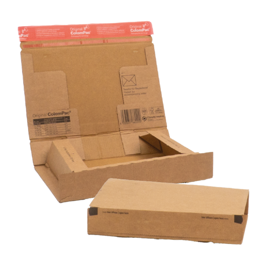 Postal Box, Brown, Peel & Seal