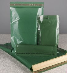 Recycled biodegradable mailing bag, 40mu, medium