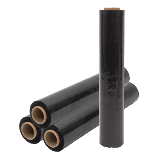 547B Black Histrength Cast Stretchwrap, Cast, 17mu