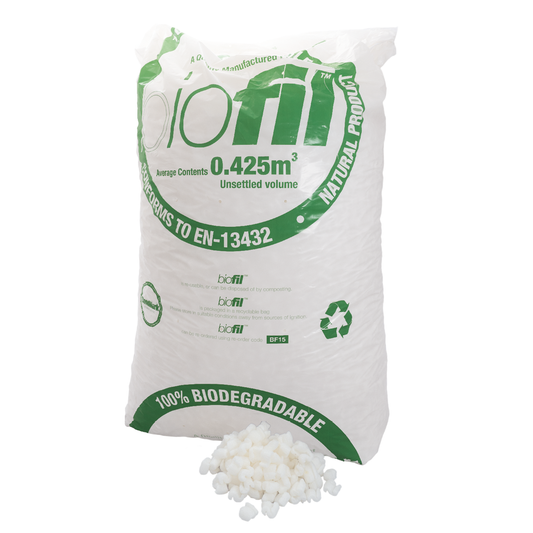 Biofil biodegradable loosefill 15 cu ft