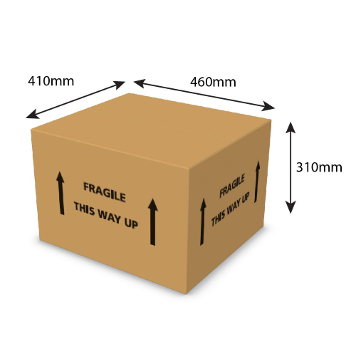 This Way Up Cardboard Box