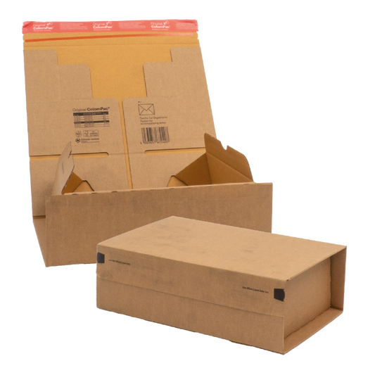 Postal Box, Brown, Peel & Seal