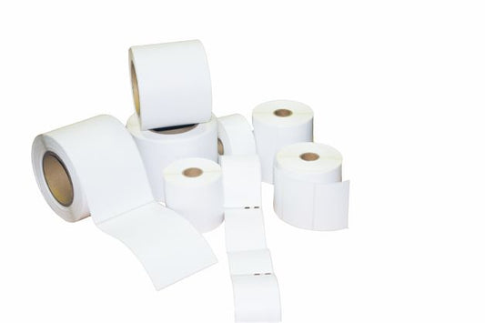Direct Thermal Labels perm adh white