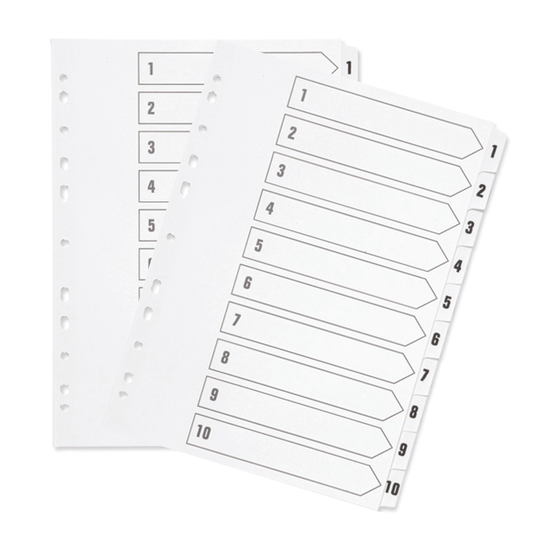 File Index Sheets 1-12