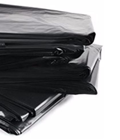 Black opaque Polythene bag 500g