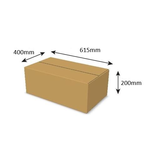 Double Wall Cardboard Box, Plain, 0201