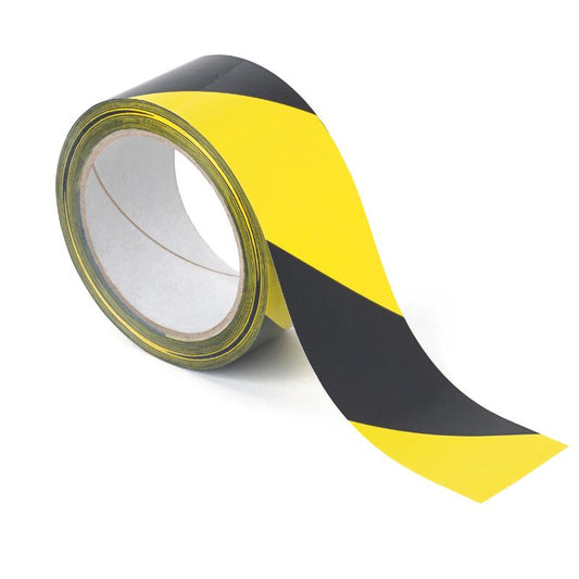 LDPE Hazard Tape - Black/Yellow