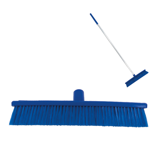 Stiff Brush Head, Blue