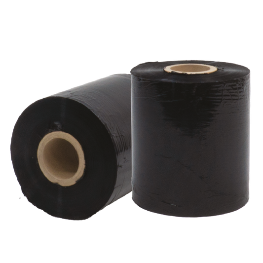 Blown Machine film, black opaque