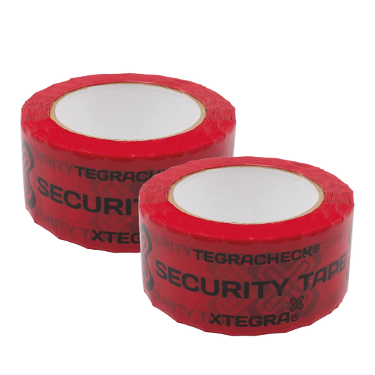 Tamper Evident Red Security Tape
