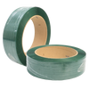 Green Embossed PET Strap