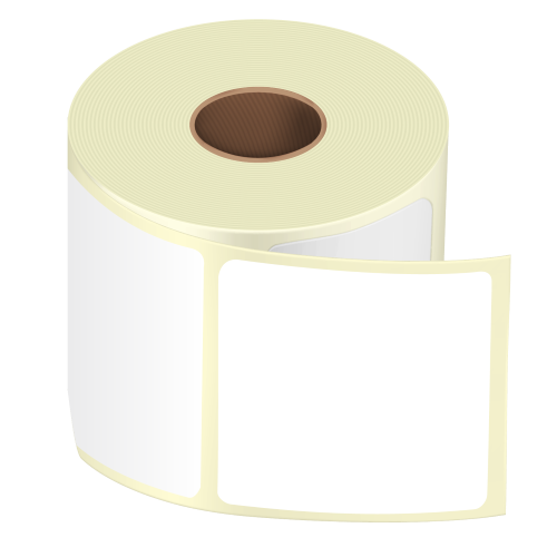 White Thermal Transfer Labels