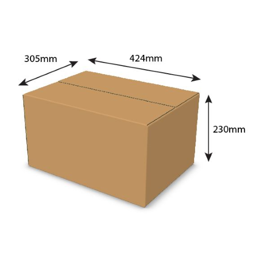 Single Wall Cardboard Box, Plain, 0201