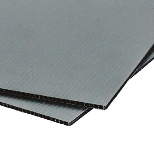 Correx Sheet, Black, 2mm Thick