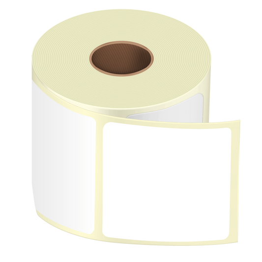 White Direct Thermal Labels