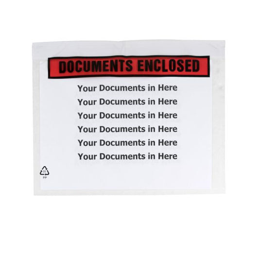 Documents Enclosed, A5, Printed