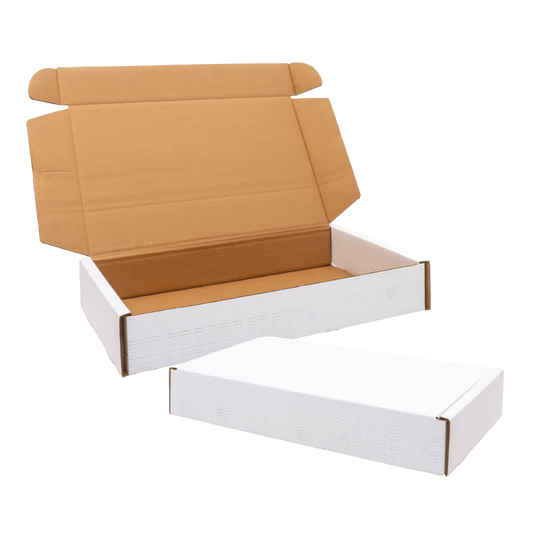 0427 White, Double Wall Plain Carton