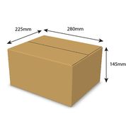 Single Wall Cardboard Box, Plain, 0201