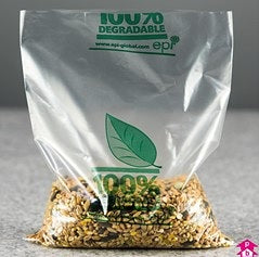 Biodegradable polythene bag