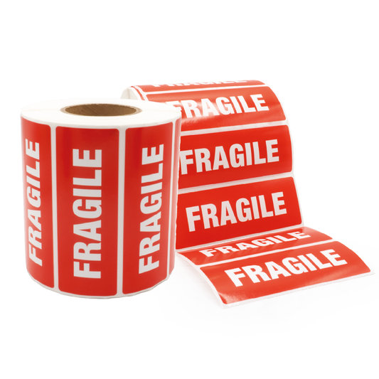 Fragile Printed Labels