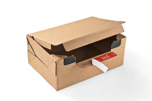 Returnable Box, Plain, Peel & Seal