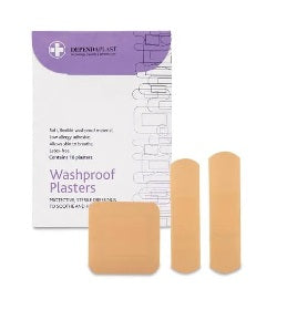 Washproof Plaster, Assorted Pack of 100