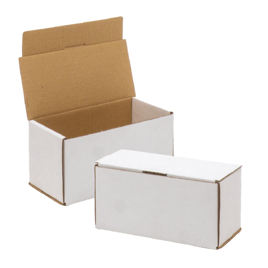 Single Wall Carton, White, 0470 Style