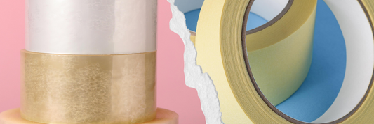 Plastic Packing Tape vs. Crepe Paper Tape: Which is Best for Sealing Brown Cardboard Boxes?