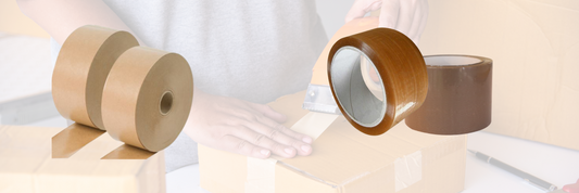 An honest Examination of Water Activated Paper Tape (Gummed Paper Tape) vs. BOPP Plastic Packaging Tape