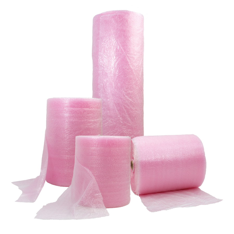 Anti Static Pink Bubble Wrap