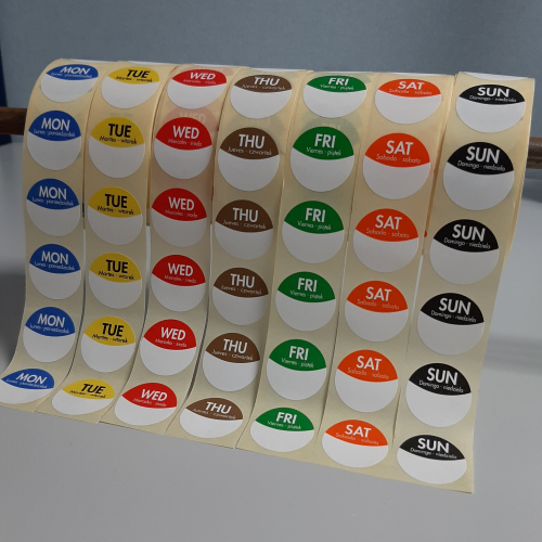Day Dot Labels