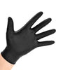Nitrile Powder Free Disposable Gloves Black - M