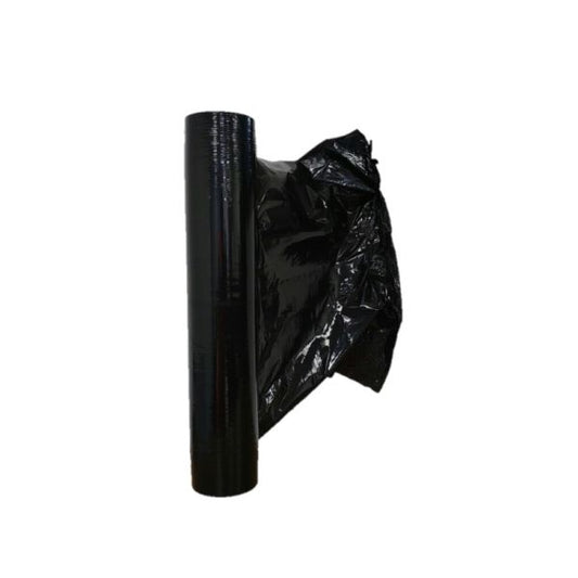 Black Hand Wrap, Blown, 17mu, Flush Core
