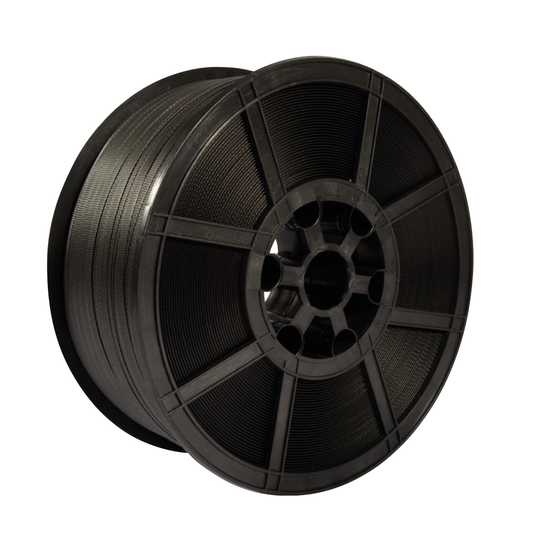 Black, Polyprop, Plastic Reel Strap