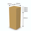 DW Carton Vari Depth creased @ 50,100,150,200mm
