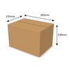 Double Wall Cardboard Box, Plain, 0201