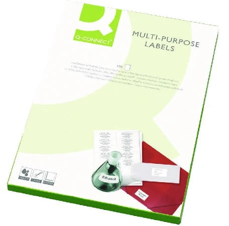 A4 Laser Labels 4 Per Sheet