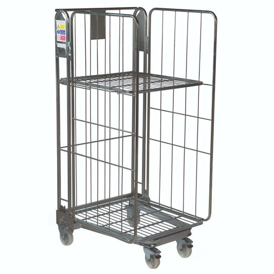 Trolley, 4-Sided With Door