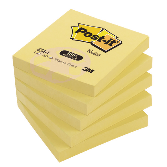 Post-It Notes (Pack 12) 76mm x 76mm