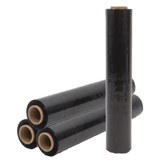 547B Black Histrength Cast Stretchwrap, Cast, 17mu