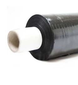 Black Hand Wrap, Cast Stretch Wrap, Black, 17mu