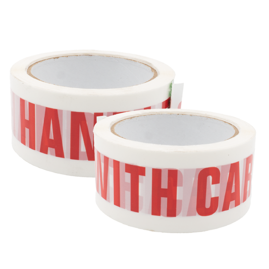 Printed HANDLE WITH CARE Tape
