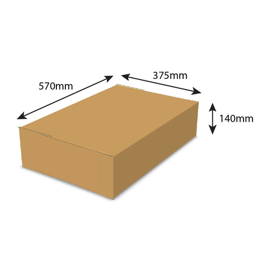 Single Wall Cardboard Box, Plain, 0426 Style