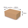 Double Wall Cardboard Box, Plain, 0201